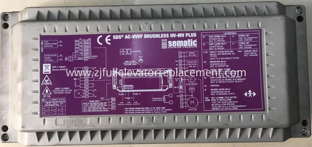 Sematic Car Door Operator Controller SDS AC-VVVF BRUSHLESS HV-MV PLUS